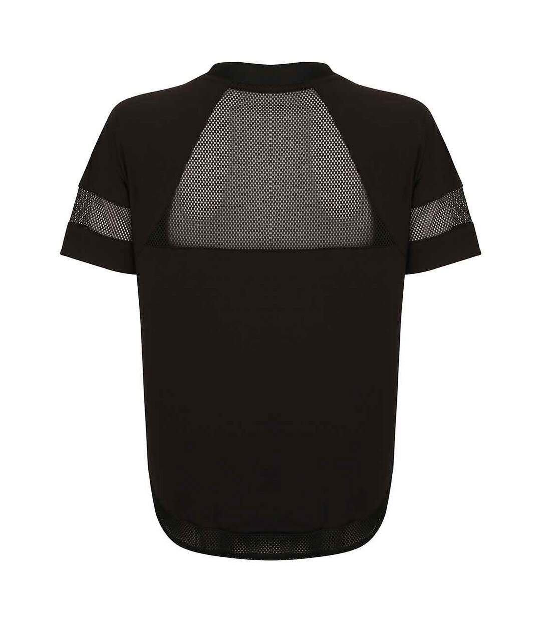 T-shirt over femme noir Tombo