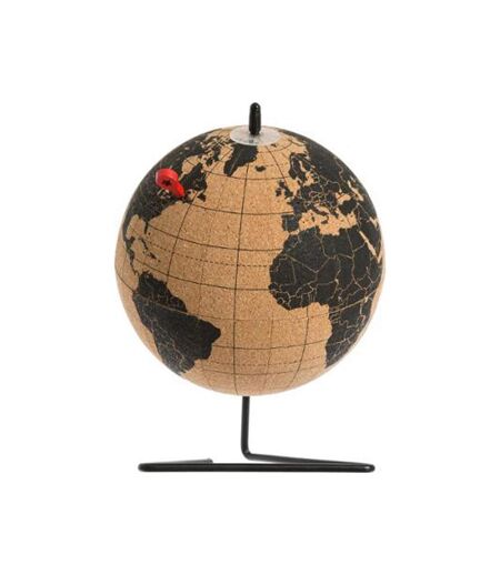 Globe Terrestre en Liège CorkWorld 19cm Noir