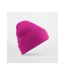 Bonnet Adulte Fuchsia Festif Beechfield-1