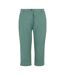 Pantacourt Uni Bayletta Femme Turquoise Pastel Regatta-2