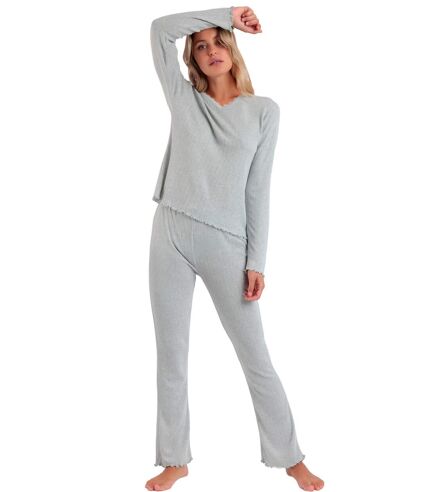 Pyjama pantalon top manches longues Soft Canale Admas