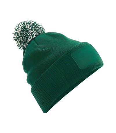 Snowstar beanie bottle green/off white Beechfield