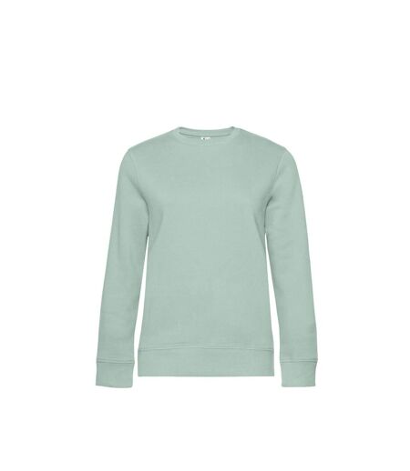 Sweat À Col Ras-du-cou Queen Womens/ladies Vert Aqua B&C