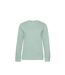Sweat À Col Ras-du-cou Queen Womens/ladies Vert Aqua B&C-1