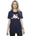 Disney - T-shirt BIG HERO BAYMAX KITTEN HEADS - Femme (Bleu marine) - UTBI15718-2