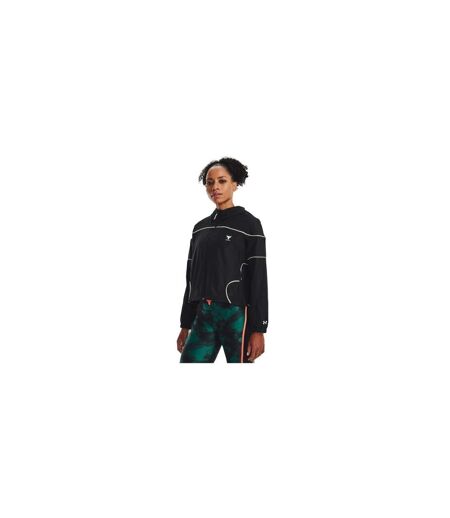 Veste À Capuche Motif/style Réfléchissant Project Rock Homme Noir Under Armour