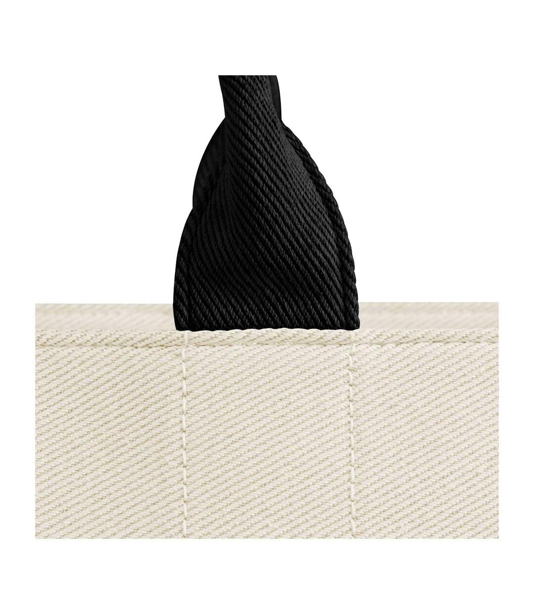 Tote Bag Puerto M Naturel Noir Quadra-3