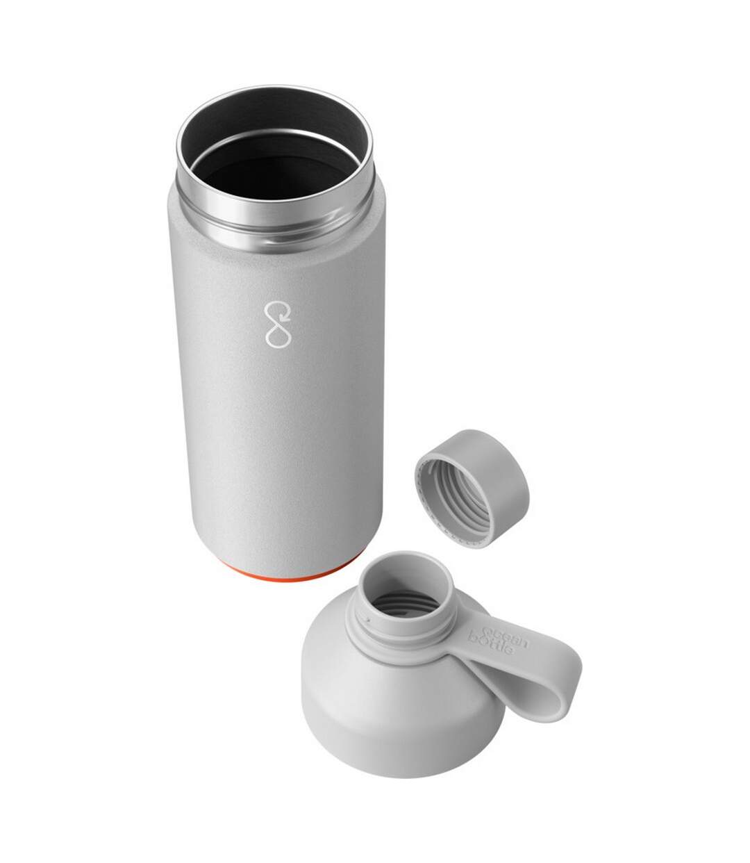 Bouteille isotherme taille unique gris clair Ocean Bottle-3