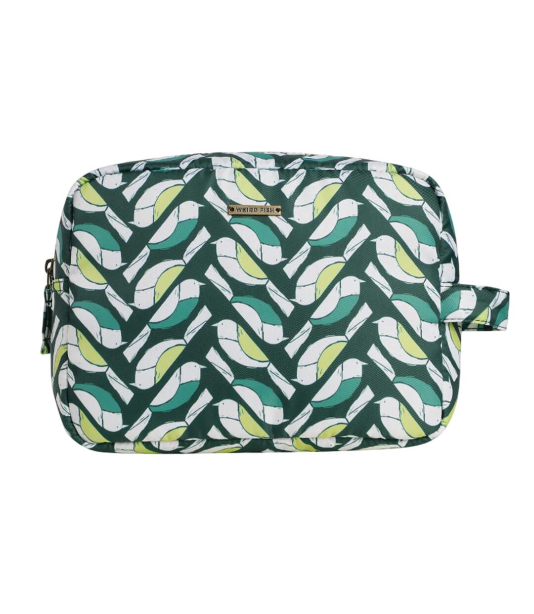 Trousse de toilette janis taille unique vert kaki Weird Fish-1