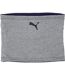 Fleece reversible neck warmer one size peacoat/grey heather Puma