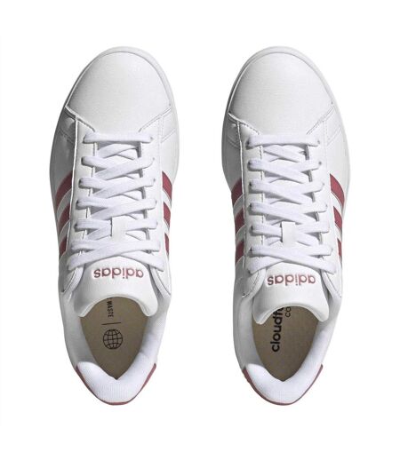 Baskets Motif/style À Rayures Grand Court 2.0 Femme Blanc Adidas