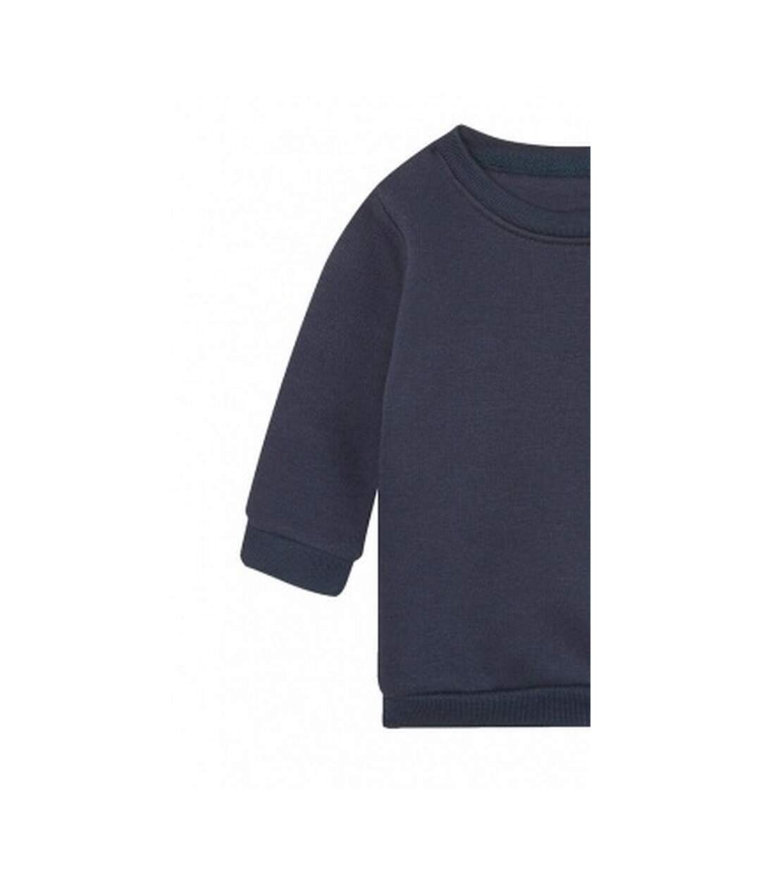 Sweat essential bébé bleu marine Babybugz-2