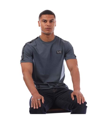 T-shirt Style Logo Ea7 Homme Gris Foncé Emporio Armani