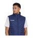 Doudoune Sans Manches Motif/style Matelassé Homme Bleu Marine Hummel-4
