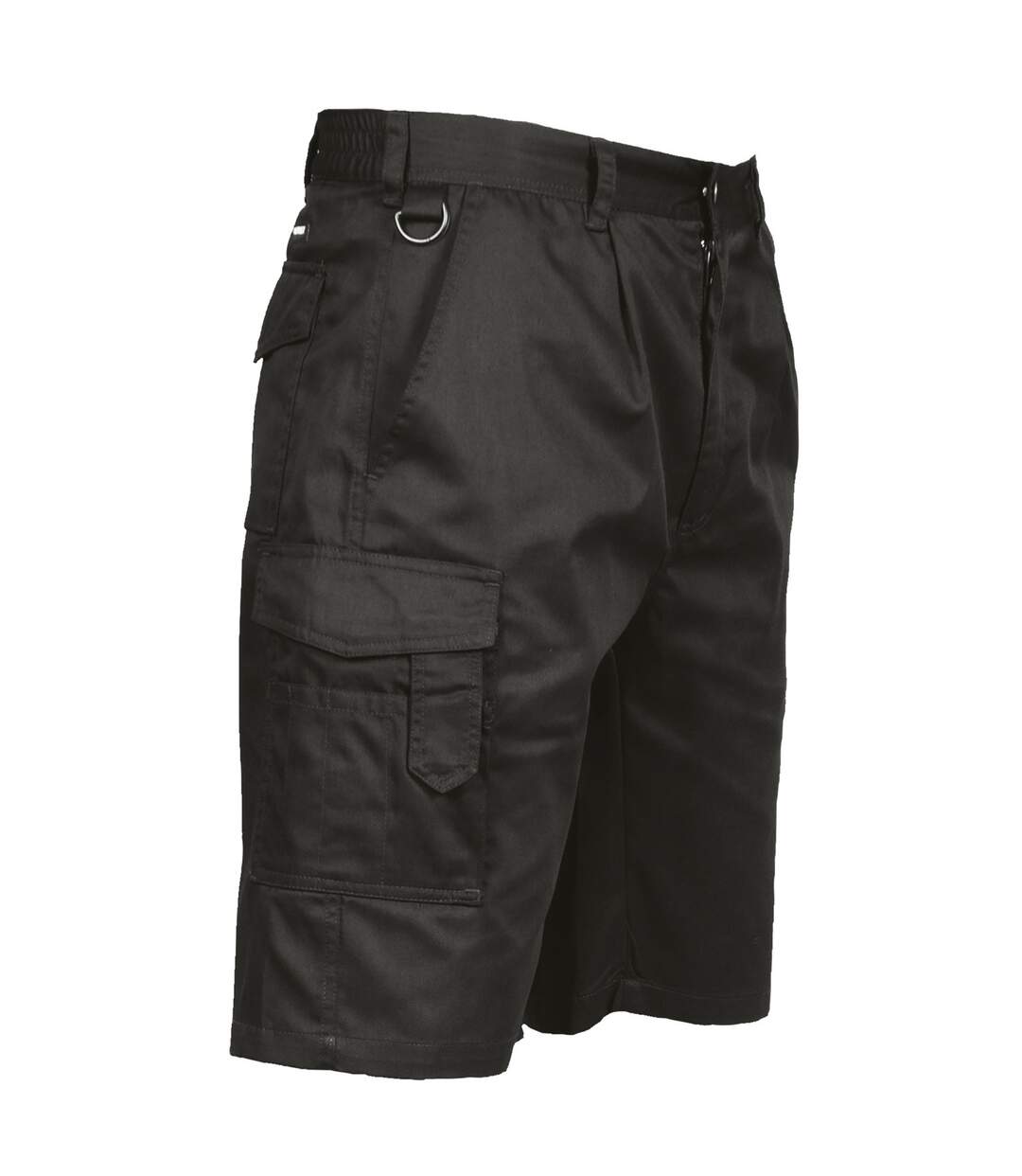 Mens Cargo Shorts Black Portwest-1