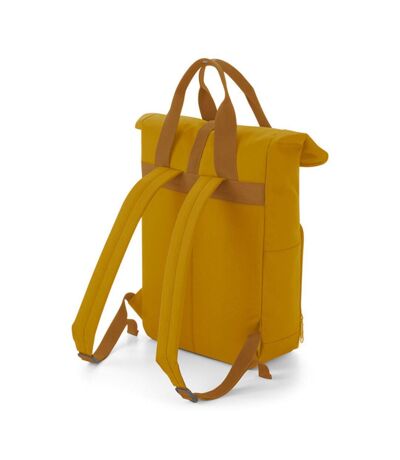 BagBase Twin Handle Roll-Top Backpack (Mustard) (One Size) - UTRW7125