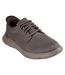Mens garza clive slip-in trainers dark taupe Skechers-1