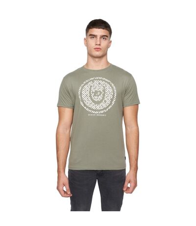 T-shirt brodsky homme vert de gris Duck and Cover