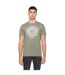 T-shirt brodsky homme vert de gris Duck and Cover Duck and Cover