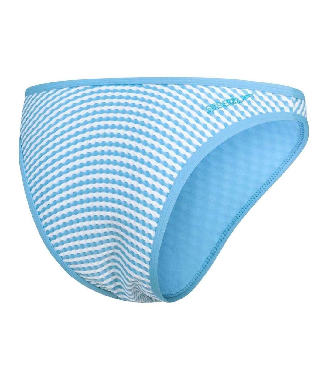 Bas De Maillot De Bain Motif/style À Carreaux Femme Bleu Clair À Carreaux Speedo-3