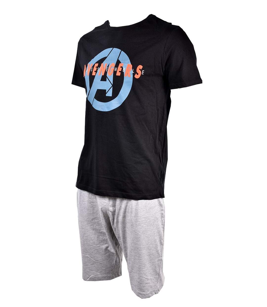 Pyjama Homme AVENGERS EV3608 NOIR-2