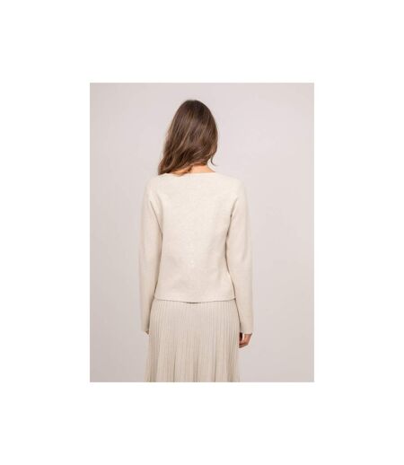 Gilet maille boutonné bordure festonnée KYTTEN - Dona X Lisa