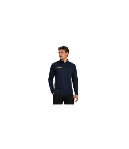 Sweat Homme Bleu Marine Jaune UHL Sport