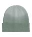 Bonnet Motif/style Dip-dye Adulte Vieux Vert Beechfield-1