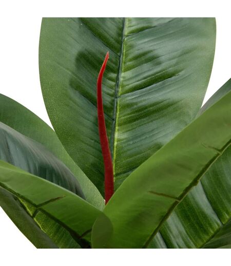 Ficus Artificiel en Pot Sky 54cm Vert & Argent