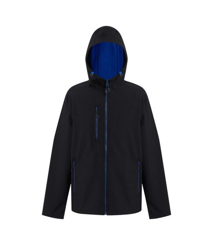 Veste softshell navigate homme noir / bleu roi Regatta