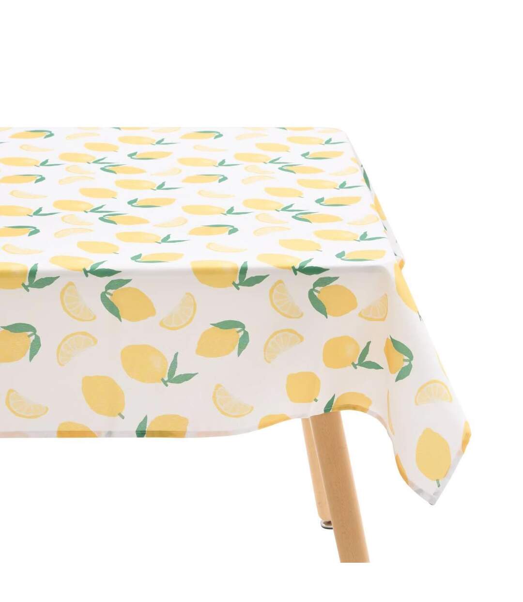 Nappe Antitache Imprimé Fruity 140x240cm Jaune-1