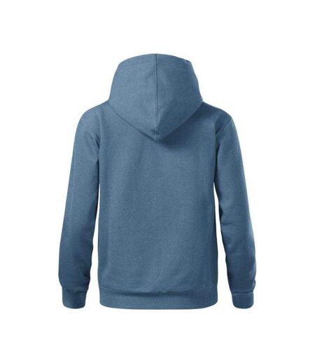 Sweat À Capuche Moon Femme Bleu Marine Foncé Malfini