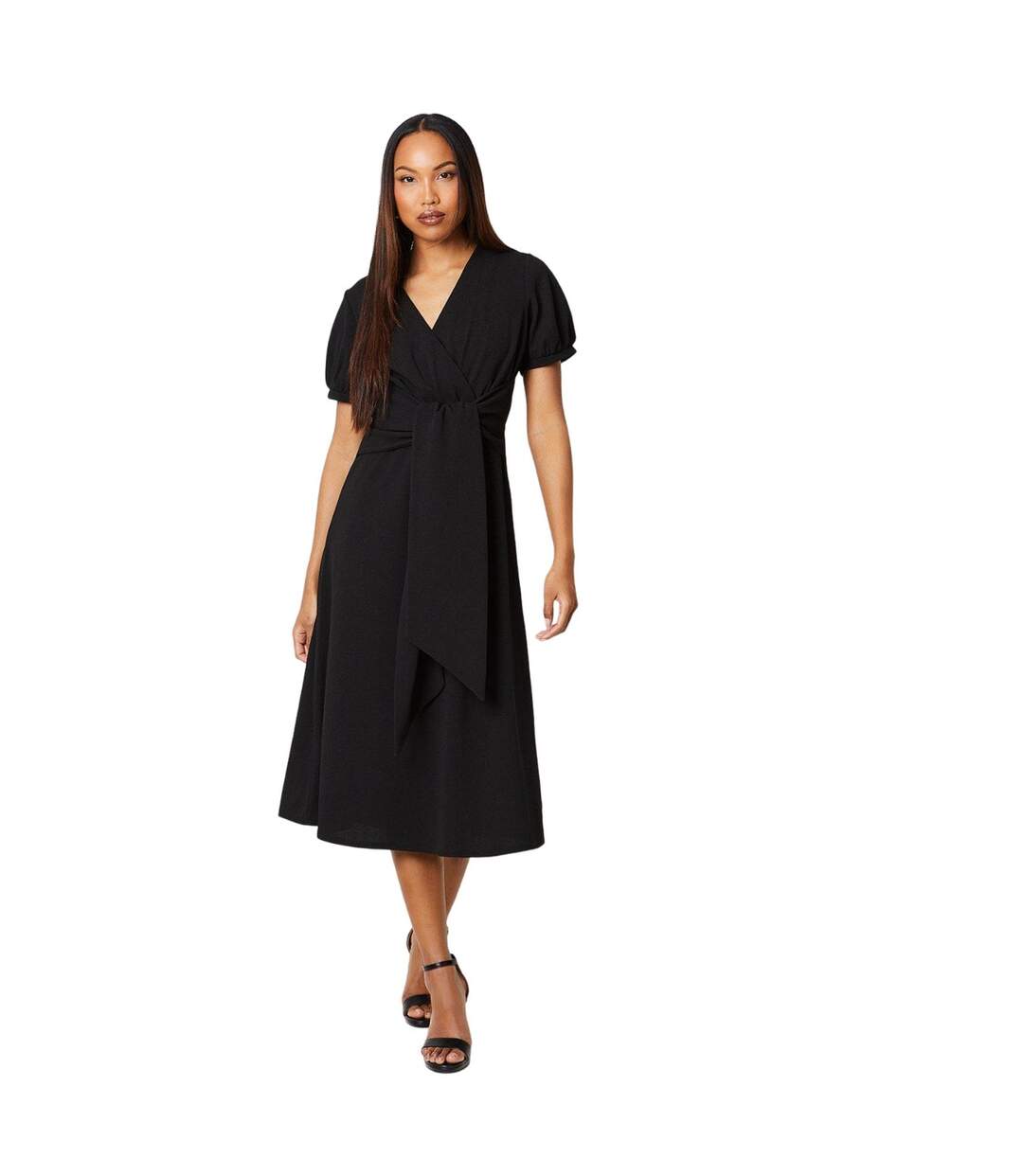 Robe mi-longue femme noir Debenhams