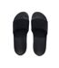Claquettes noires homme calvin klein jeans slide-3