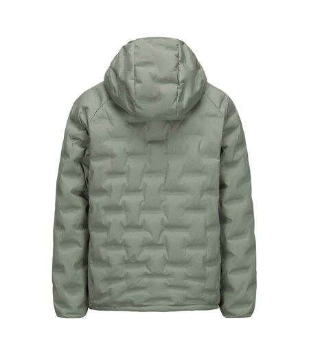 Womens/ladies Puffer Jacket Khaki Green Karrimor