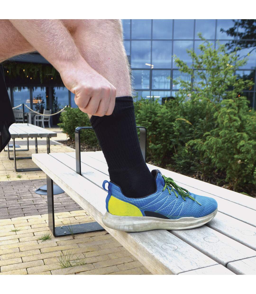 Mens 12 Pairs Bamboo Cotton Sports Socks-4