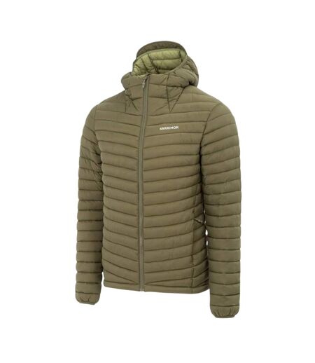 Mens Hot Rock Outdoor Hooded Jacket Khaki Green Karrimor