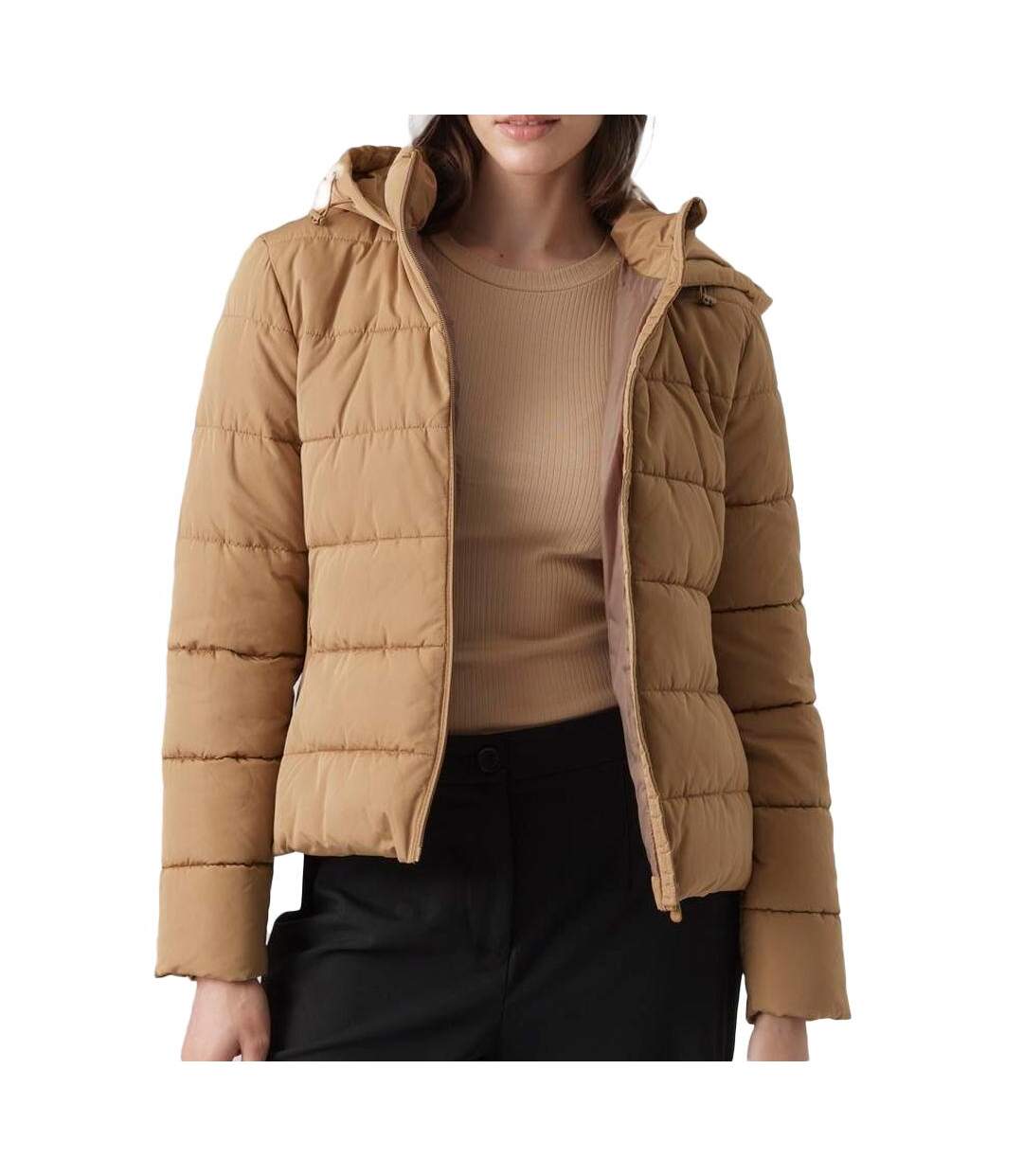 Doudoune Camel Femme Vero Moda Jessie - XS-1