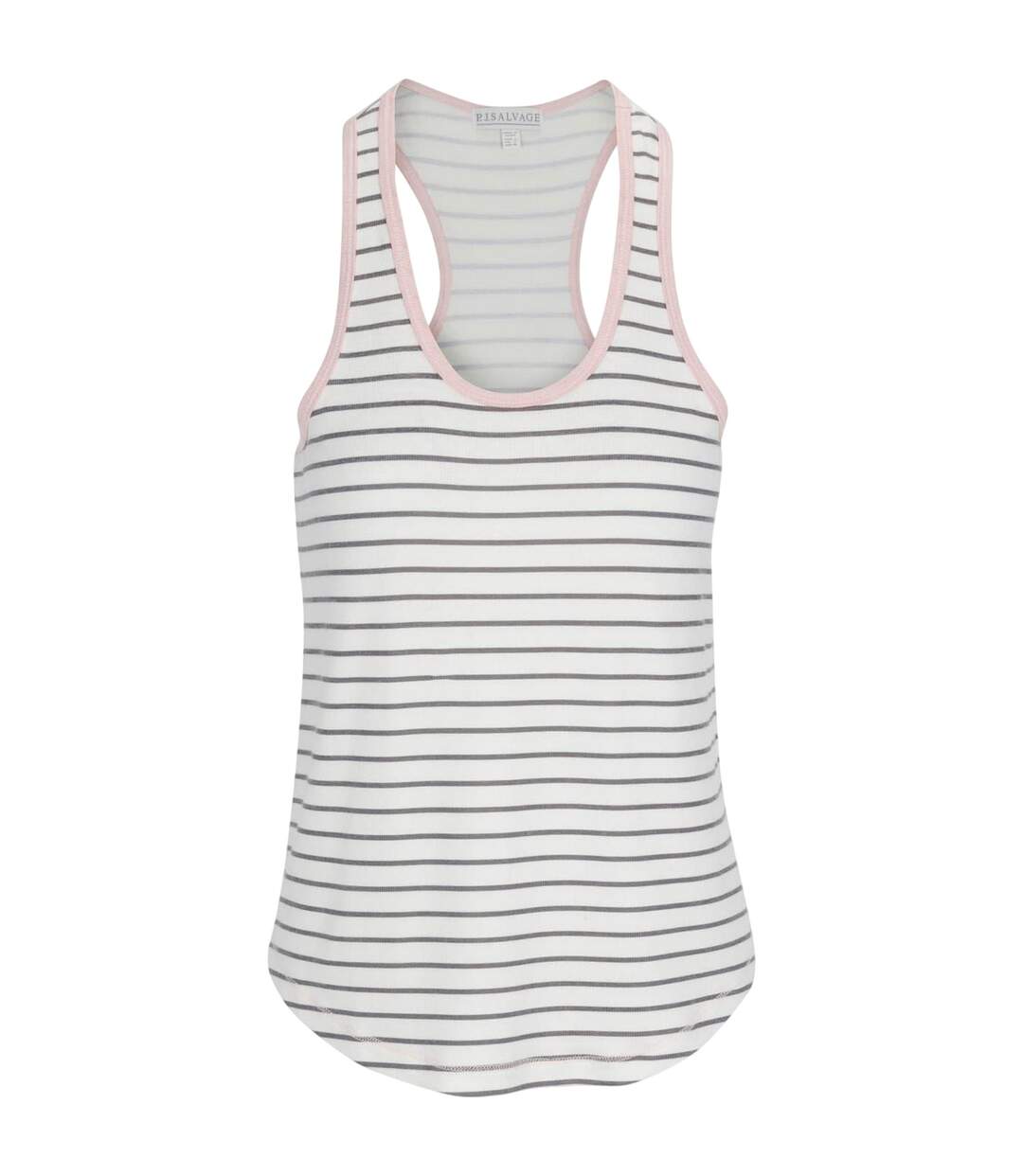 Débardeur Motif/style À Rayures Femme Blanc Cassé PJ Salvage-2