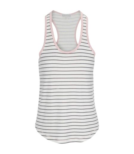 Débardeur Motif/style À Rayures Femme Blanc Cassé PJ Salvage