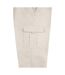 Pantalon cargo homme gris clair Krisp