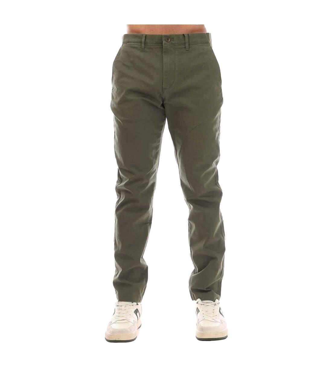 Chino Harlem Sateen Homme Vert Kaki Tommy Hilfiger-2