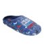 Mens Gamer Game Controller Mule Slippers Blue Floso-2