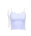 x 2 débardeurs blanc/bleu femme tommy hilfiger essential - l-1