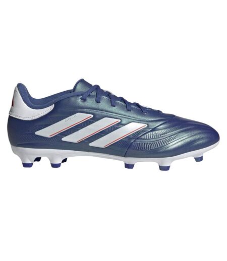 Mens Copa Pure Ii League 3 Stripes Leather Firm Ground Football Boots Blue Adidas