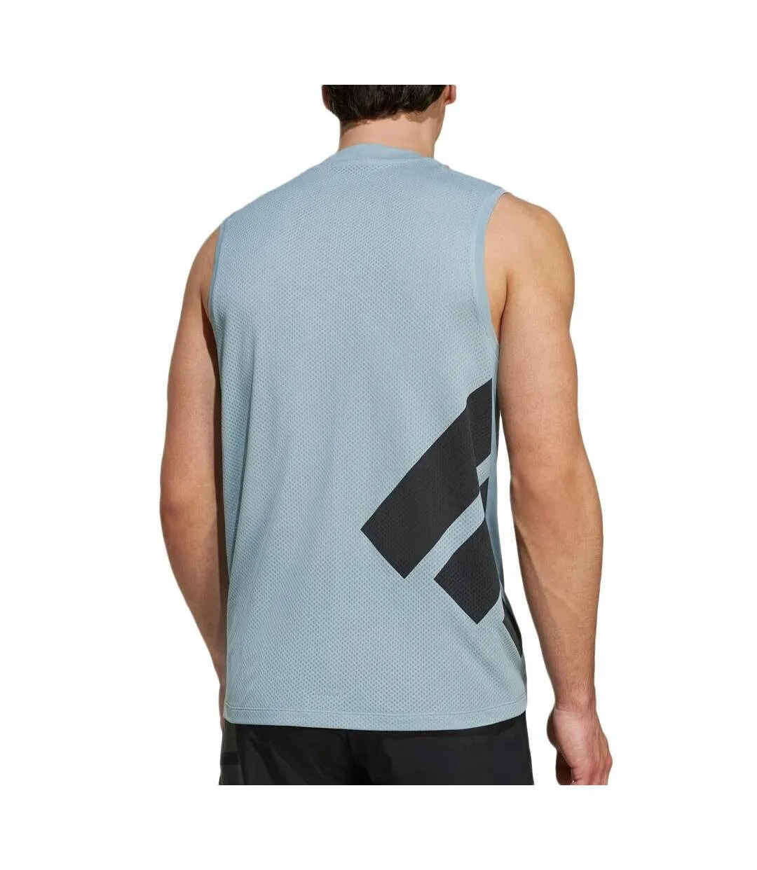 Débardeur gris/bleu homme adidas xpr tank-2