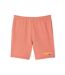 Mens Organic Cotton Graphic Print Shorts Red Faded Lacoste-1