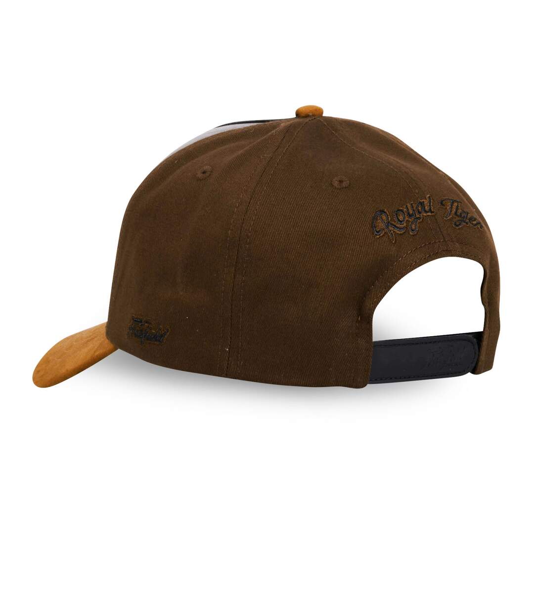 Casquette trucker bi-matière semi curved avec écusson animal Tiger Hatfield-3
