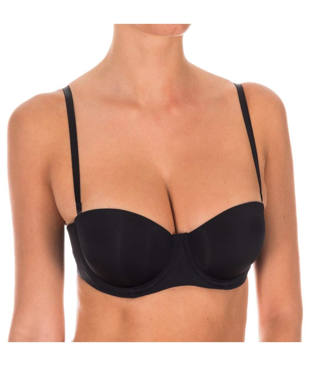 Balconette bra with lightly padded cups and underwire QF1822E women-1