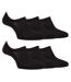 Ladies 6 Pack Bamboo No Show Socks | Invisible Socks with Heel Grip-3